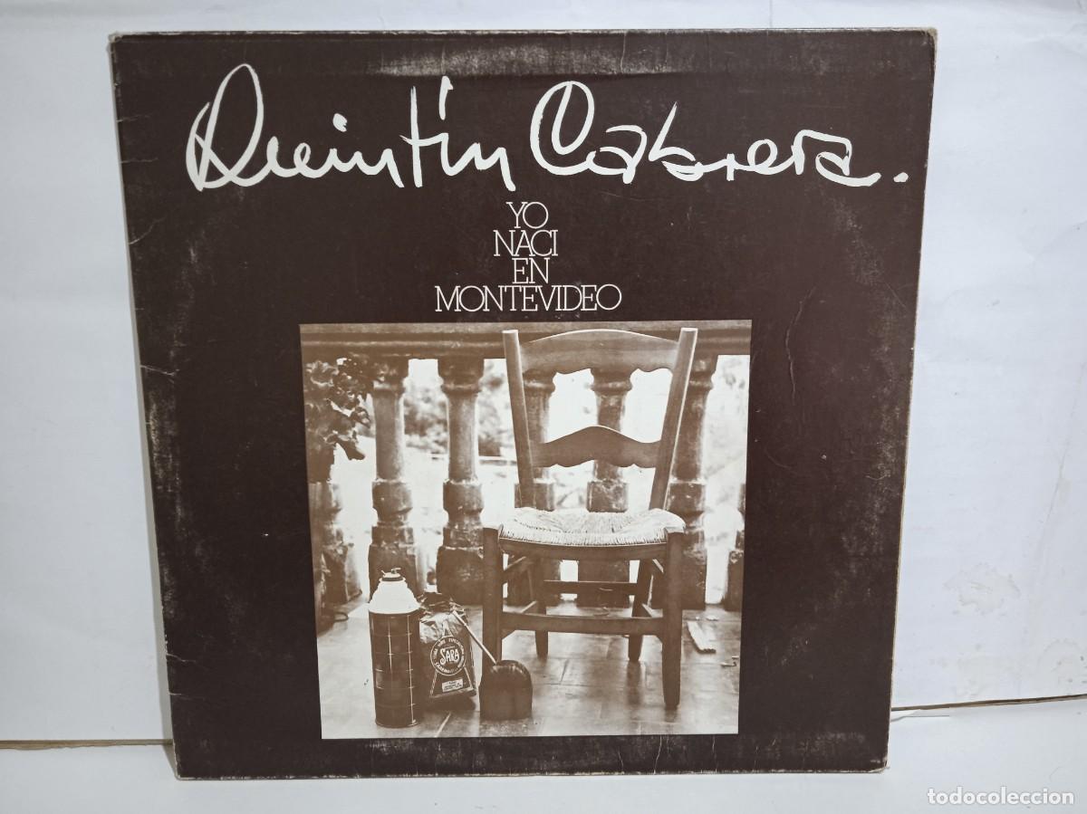 Discos de vinilo: Quint&iacute;n Cabrera - Yo Nac&iacute; En Montevideo - LP - Gatefold - 1975 - Foto 1