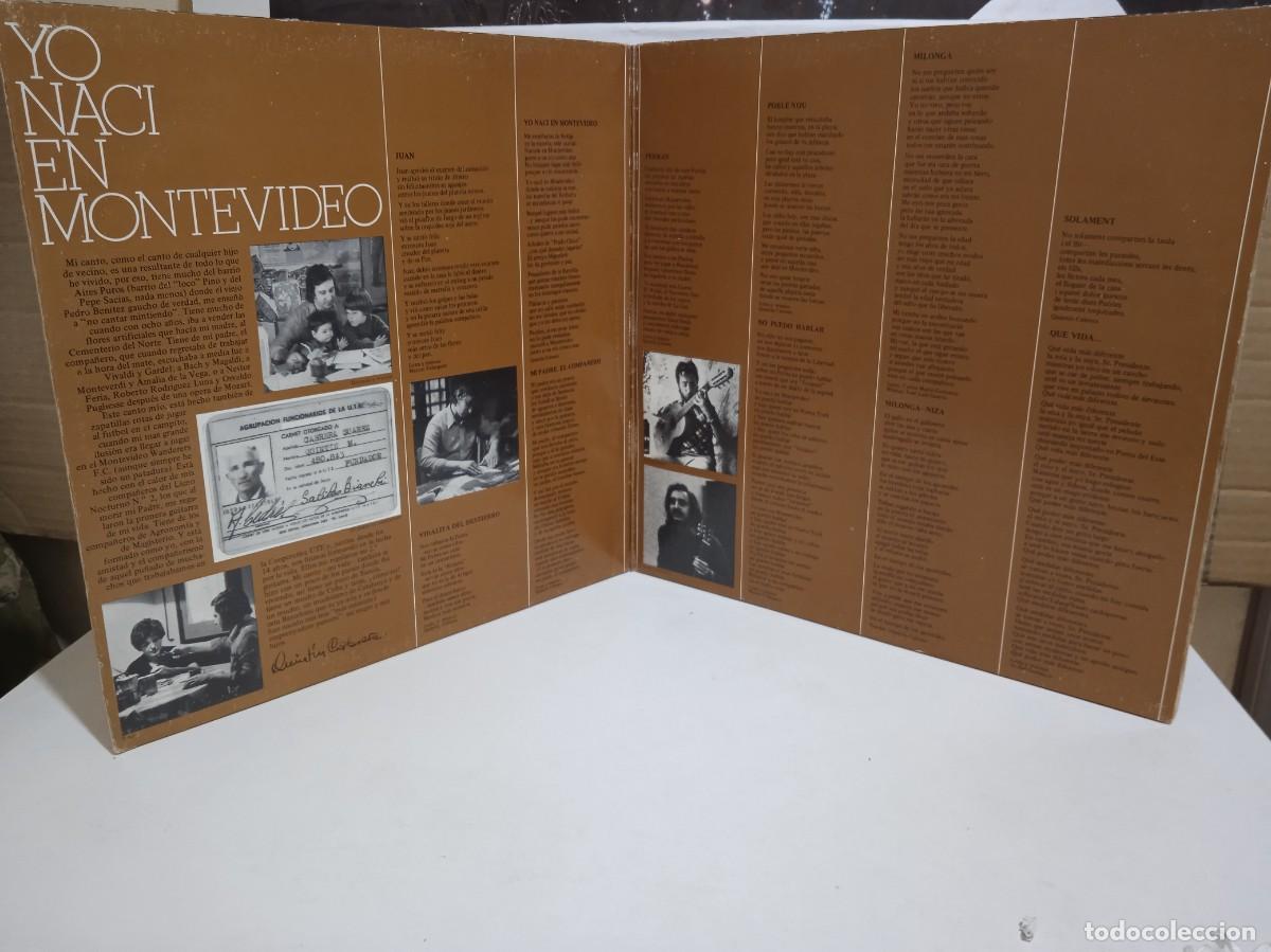 Discos de vinilo: Quint&iacute;n Cabrera - Yo Nac&iacute; En Montevideo - LP - Gatefold - 1975 - Foto 3