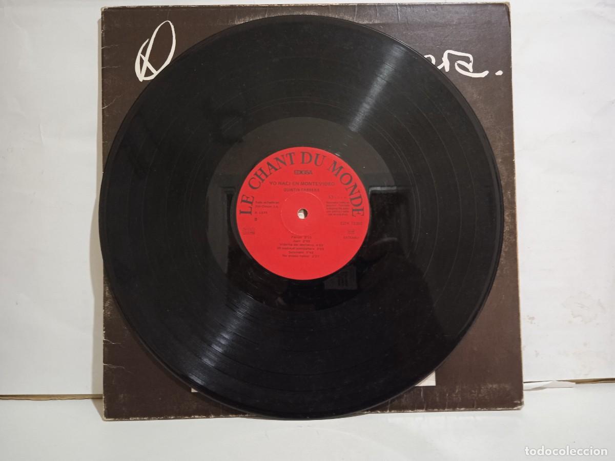 Discos de vinilo: Quint&iacute;n Cabrera - Yo Nac&iacute; En Montevideo - LP - Gatefold - 1975 - Foto 6