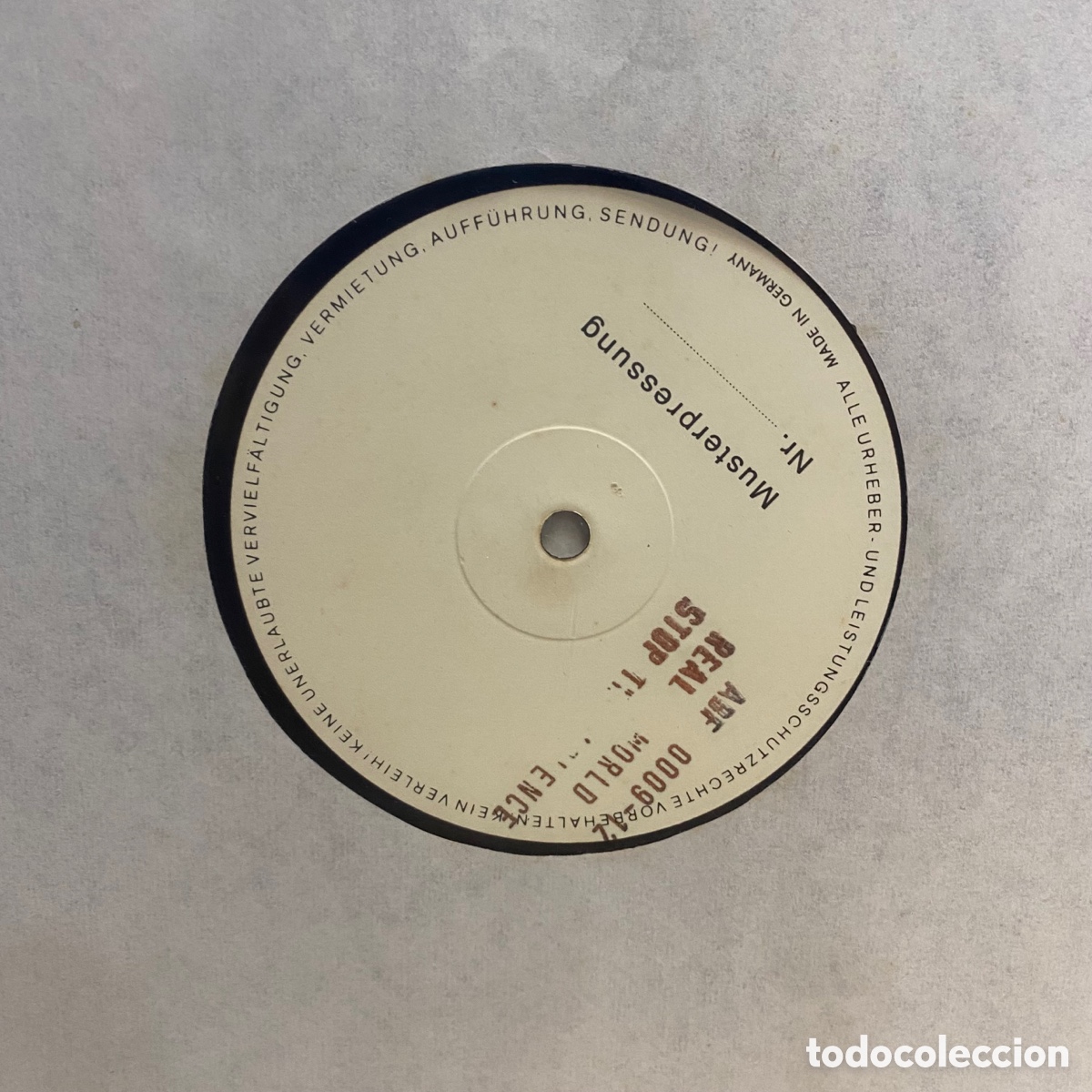 Discos de vinilo: Real World - Stop The Violence (12&rdquo;, Test Pressing) - Foto 1