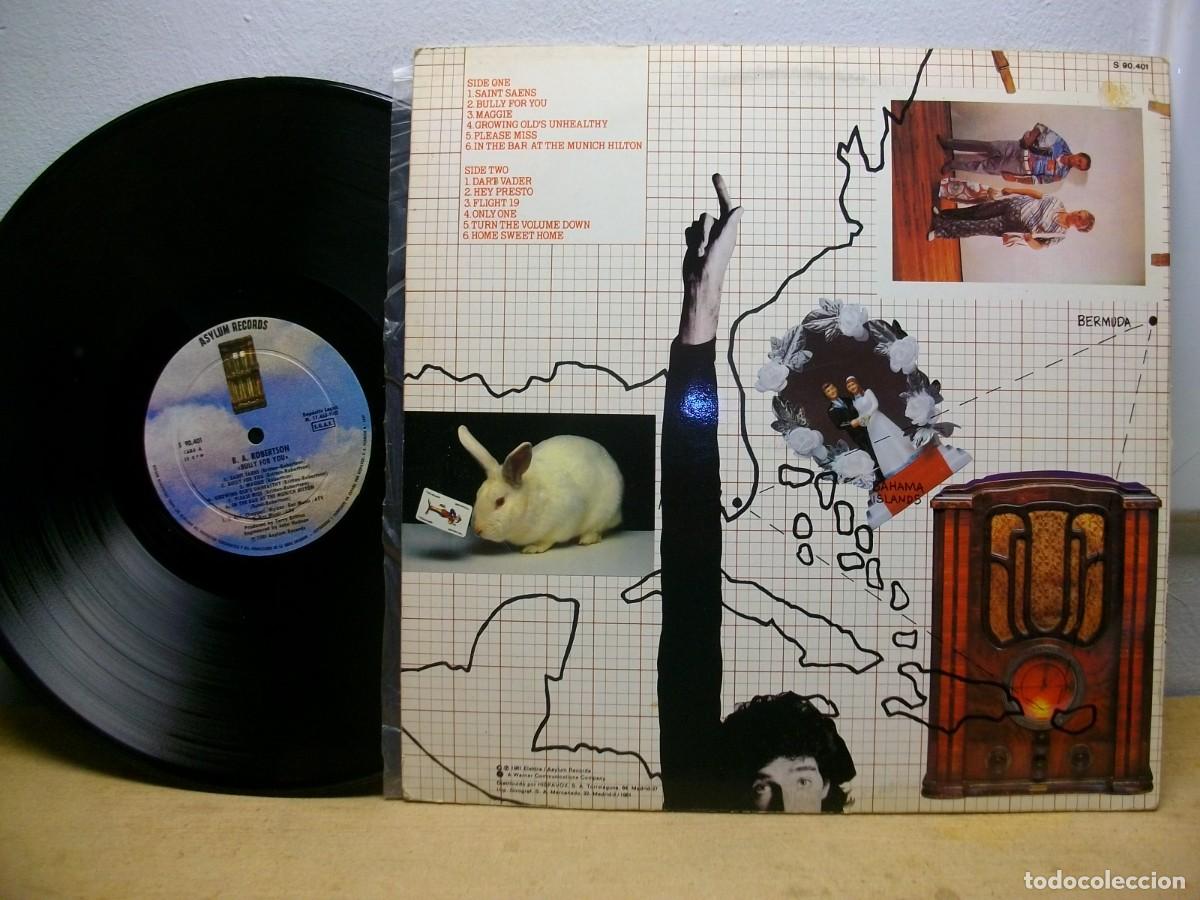 Discos de vinilo: B. A. Robertson &ndash; Bully For You LP - Foto 2