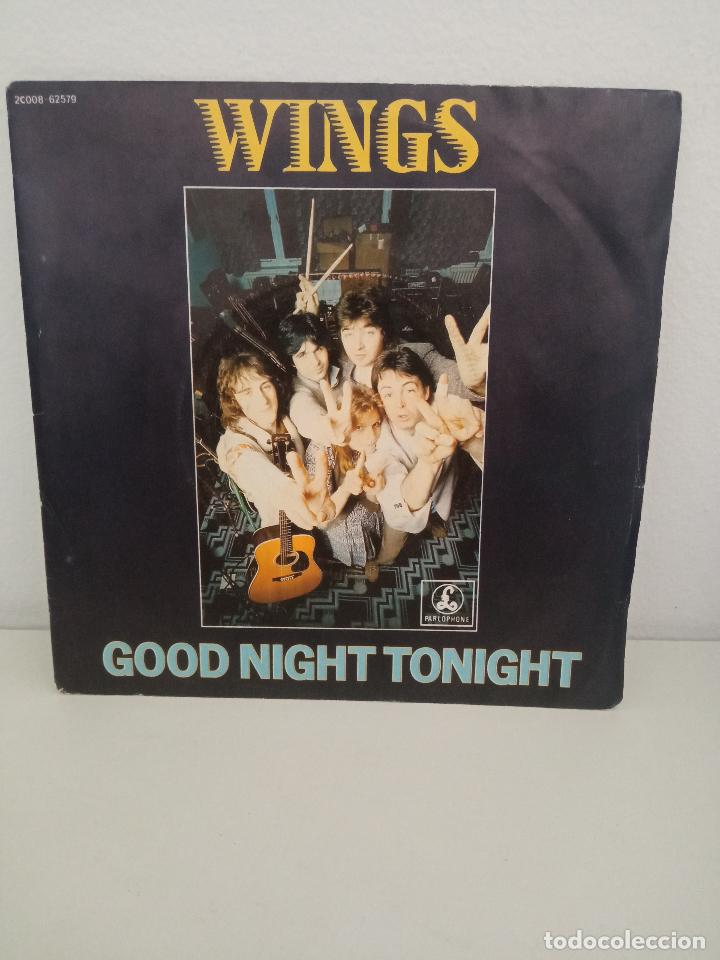 Discos de vinilo: Wings &lrm;&ndash; Goodnight Tonight - Foto 1