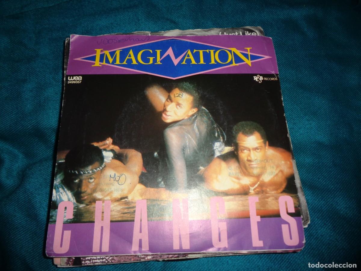Discos de vinilo: IMAGINATION. CHANGES / SO GOOD, SO RIGHT. REDBUS, 1982. BELGICA - Foto 1