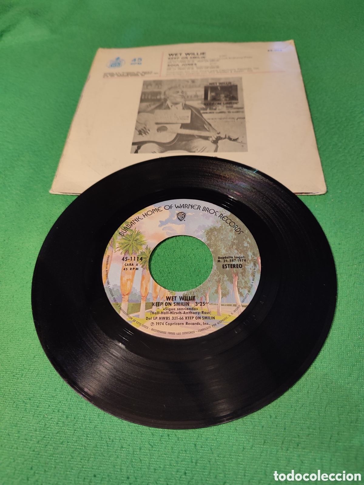 Discos de vinilo: Wet Willie - Keep on smilin - Foto 2