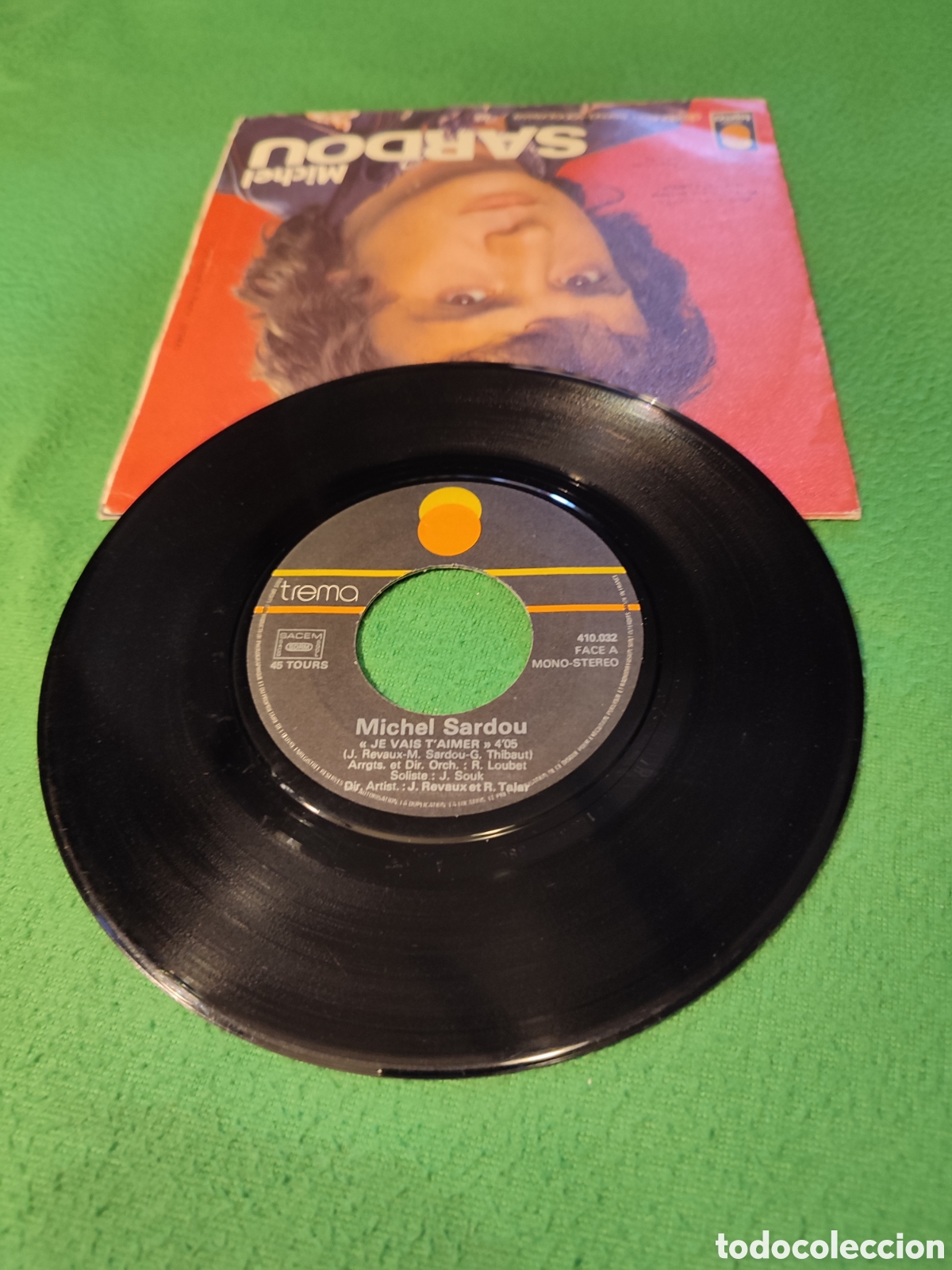Discos de vinilo: Michel Sardou - Je vais taimer - Foto 2