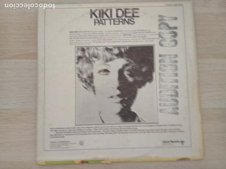Discos de vinilo: KIKI DEE, PATTERNS 1968 audition copy, - Foto 5