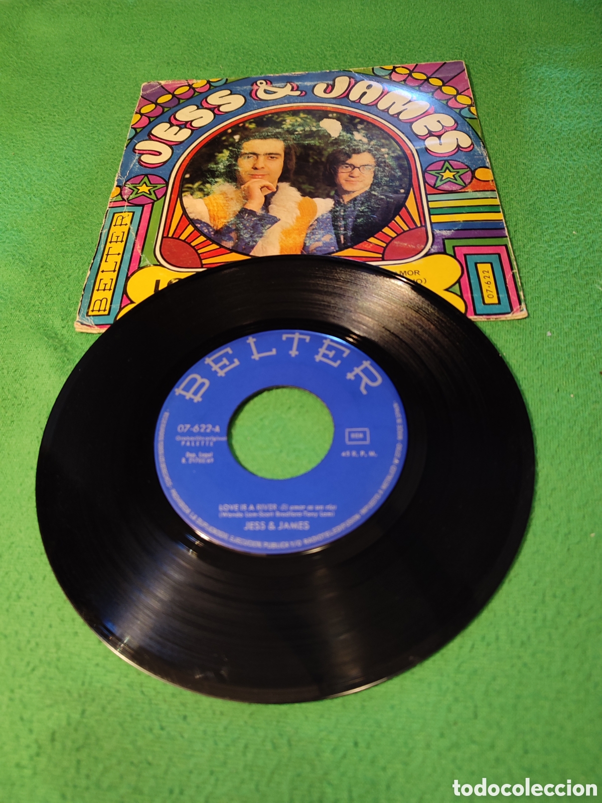 Discos de vinilo: Jess and James - Love is a River - Foto 2