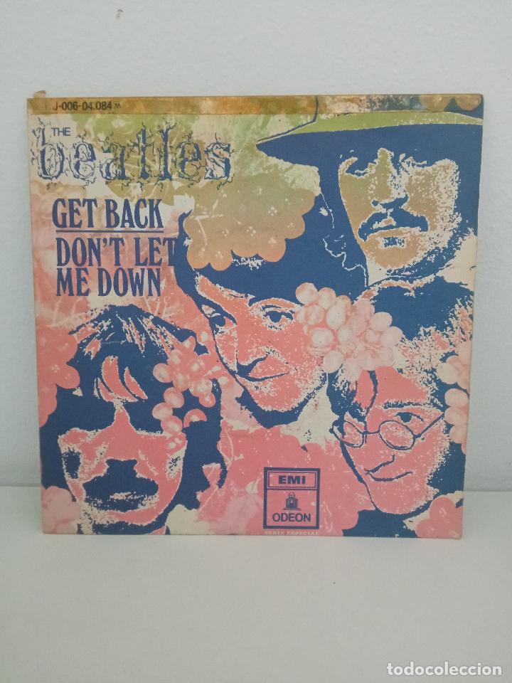 Discos de vinilo: The Beatles &lrm;&ndash; Get Back / Dont Let Me Down - LEER - Foto 1