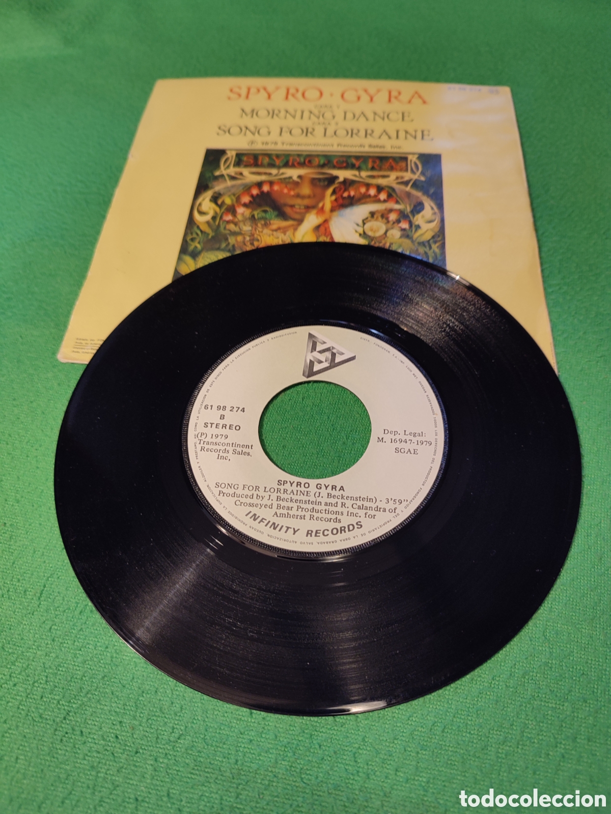 Discos de vinilo: Spyro Gyra - Morning dance - Foto 2