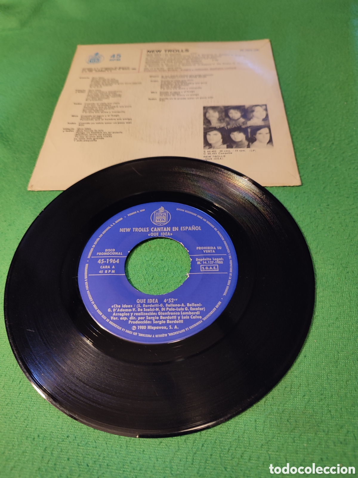 Discos de vinilo: New Trolls - Que idea - Foto 2