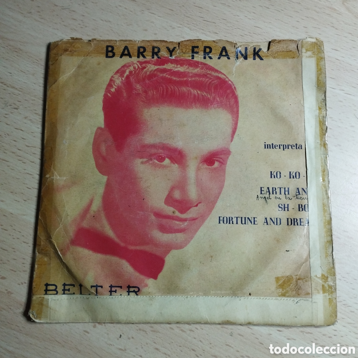 Discos de vinilo: EP 7&rdquo; Barry Frank. Interpreta. KO- KO. + 3 - Foto 1