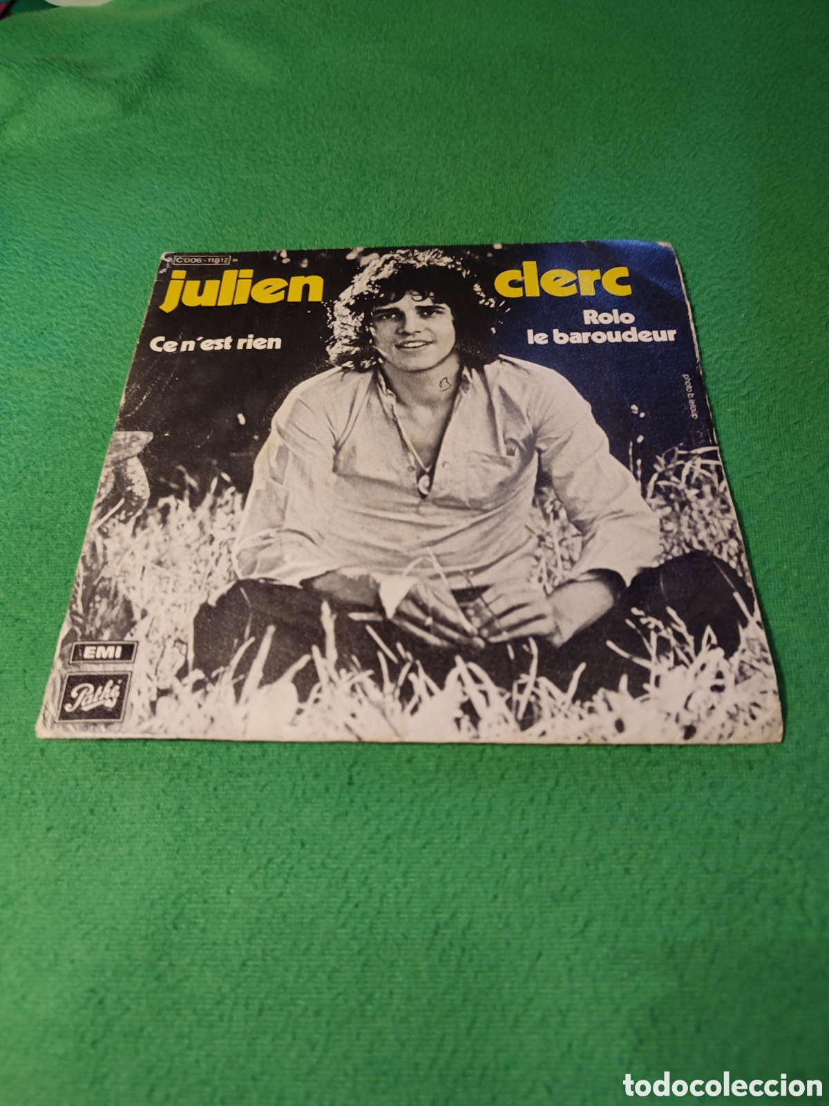 Discos de vinilo: Julien Clerc - Ce n est r&iacute;en - Foto 1