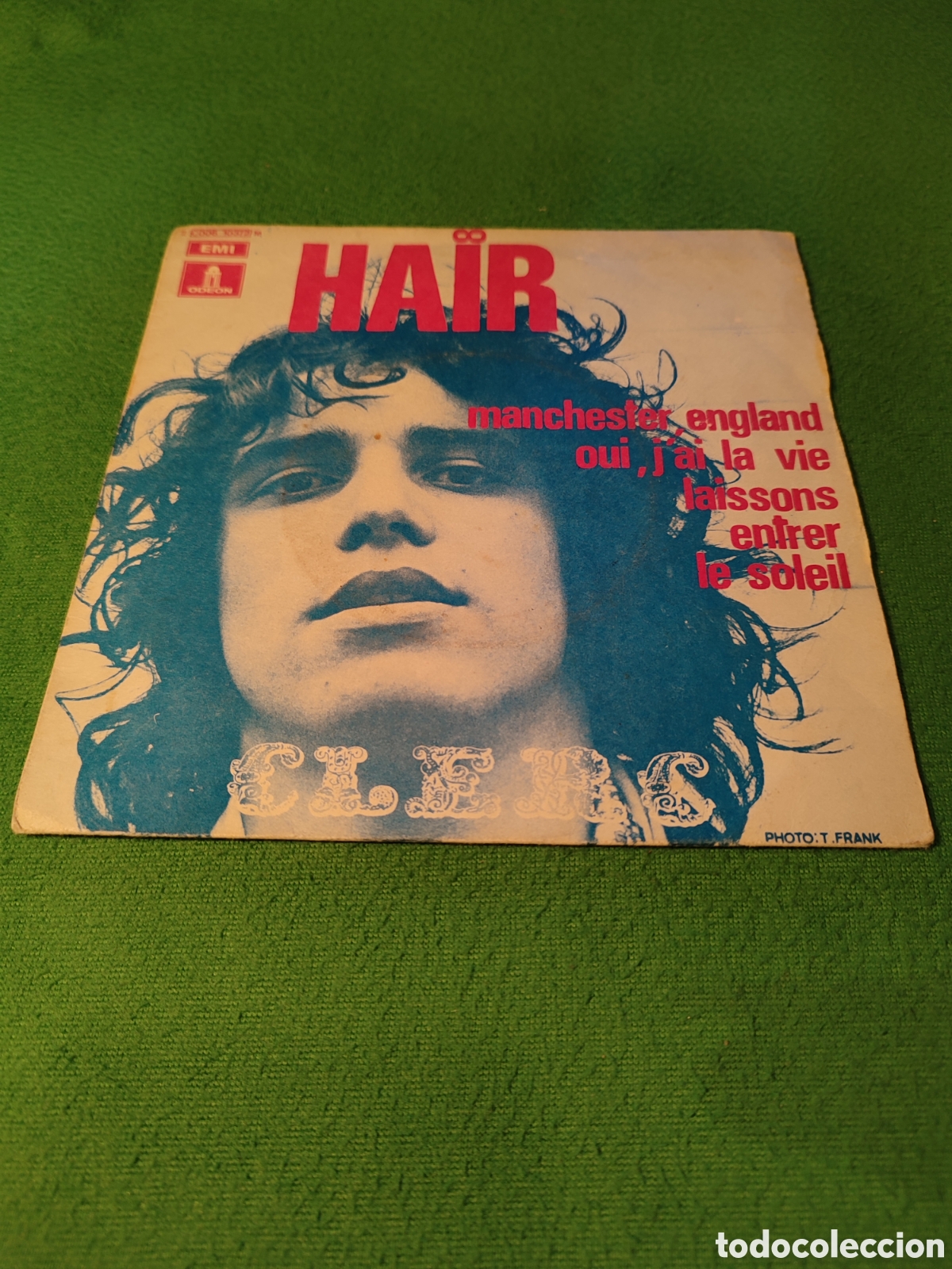 Discos de vinilo: Julien Clerc - Hair single Francia - Foto 1