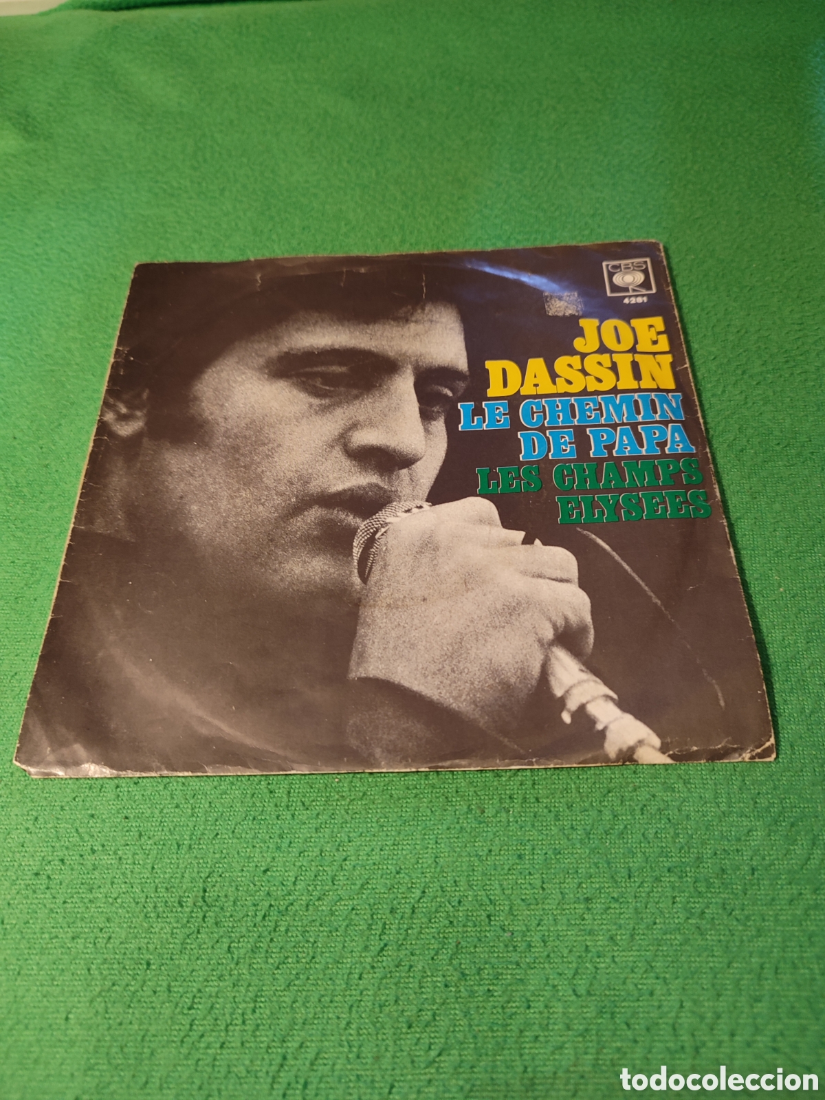 Discos de vinilo: Joe Dassin - Le chemin de pap&aacute; - Foto 1