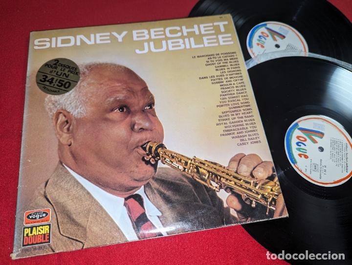 Discos de vinilo: SIDNEY BECHET Jubilee 2LP 1972 Vogue FRANCE FRANCIA GATEFOLD