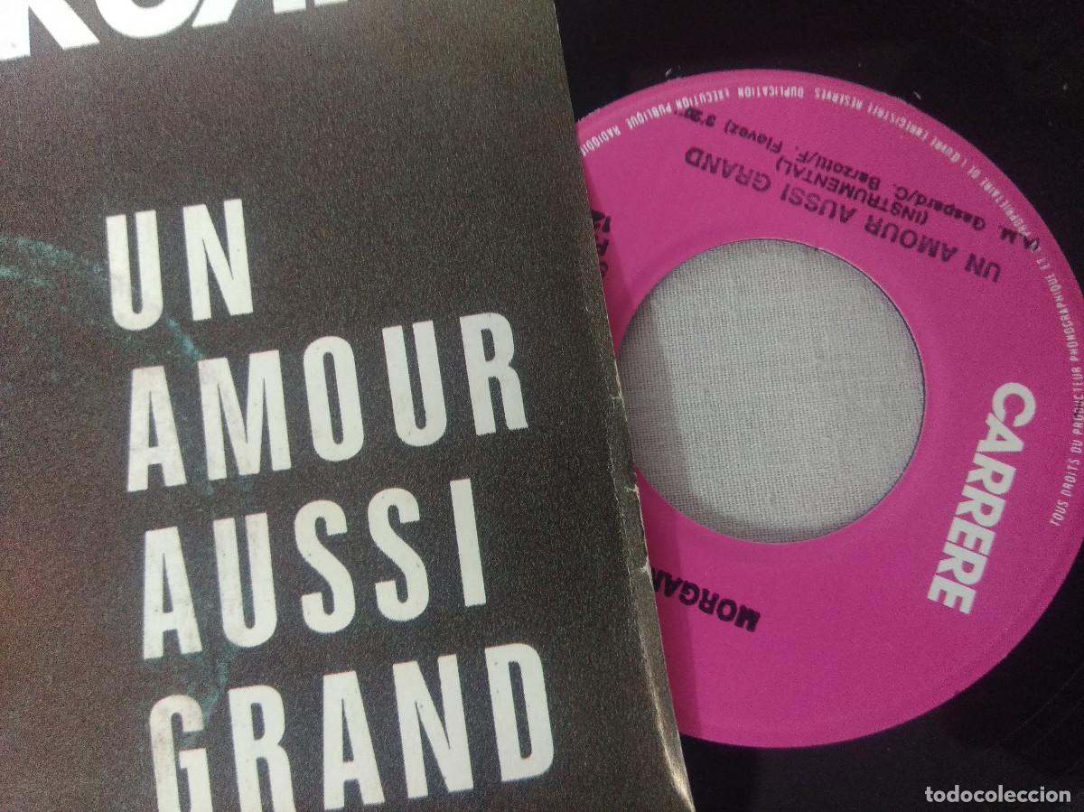 Discos de vinilo: MORGANE/UN AMOUR AUSSI GRAND/SINGLE. - Foto 2