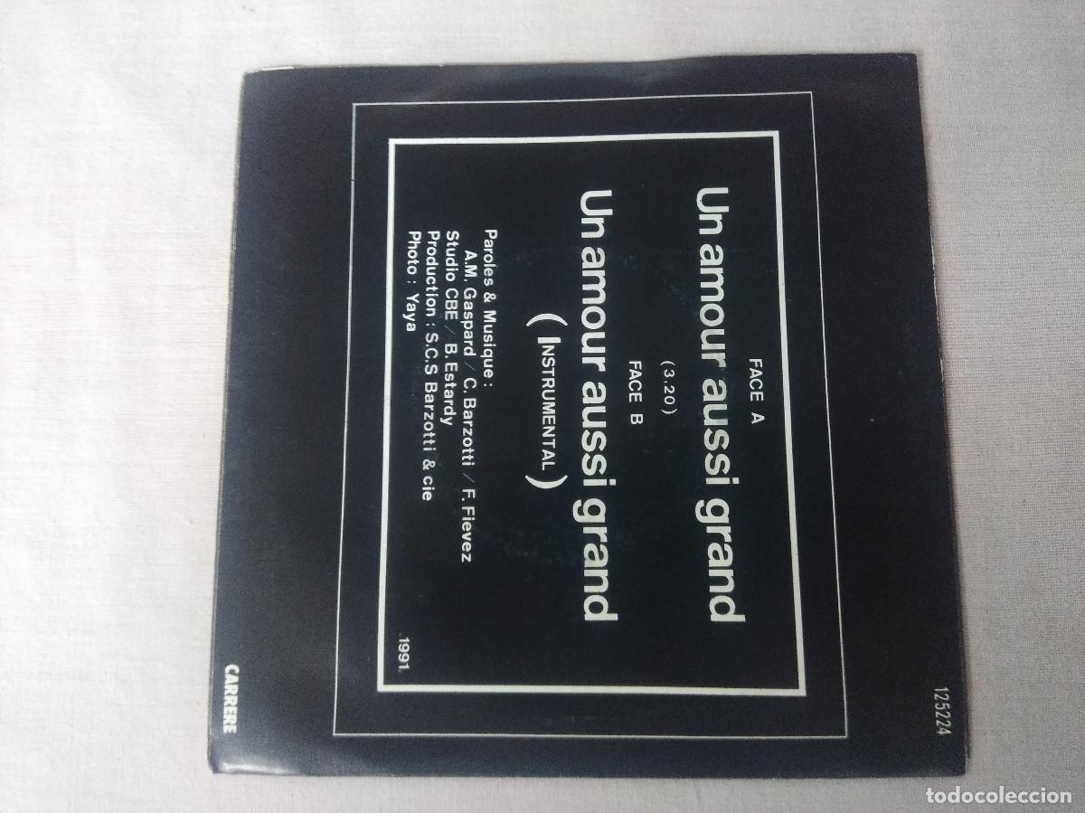 Discos de vinilo: MORGANE/UN AMOUR AUSSI GRAND/SINGLE. - Foto 3