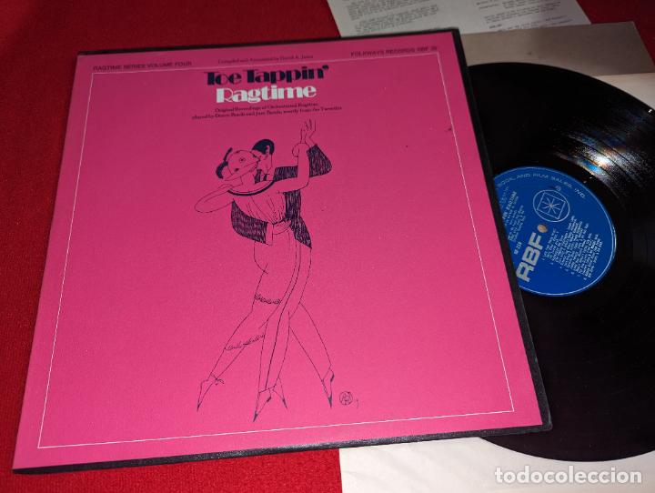 Discos de vinilo: TOE TAPPIN RAGTIME varios LP 1974 RBF USA US compiled by DAVID JASEN RAGTIME JAZZY JAZZ
