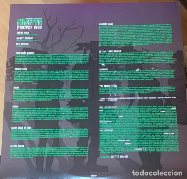 Discos de vinilo: Misfits. &rdquo;Project 1950&rdquo; LP - Foto 4
