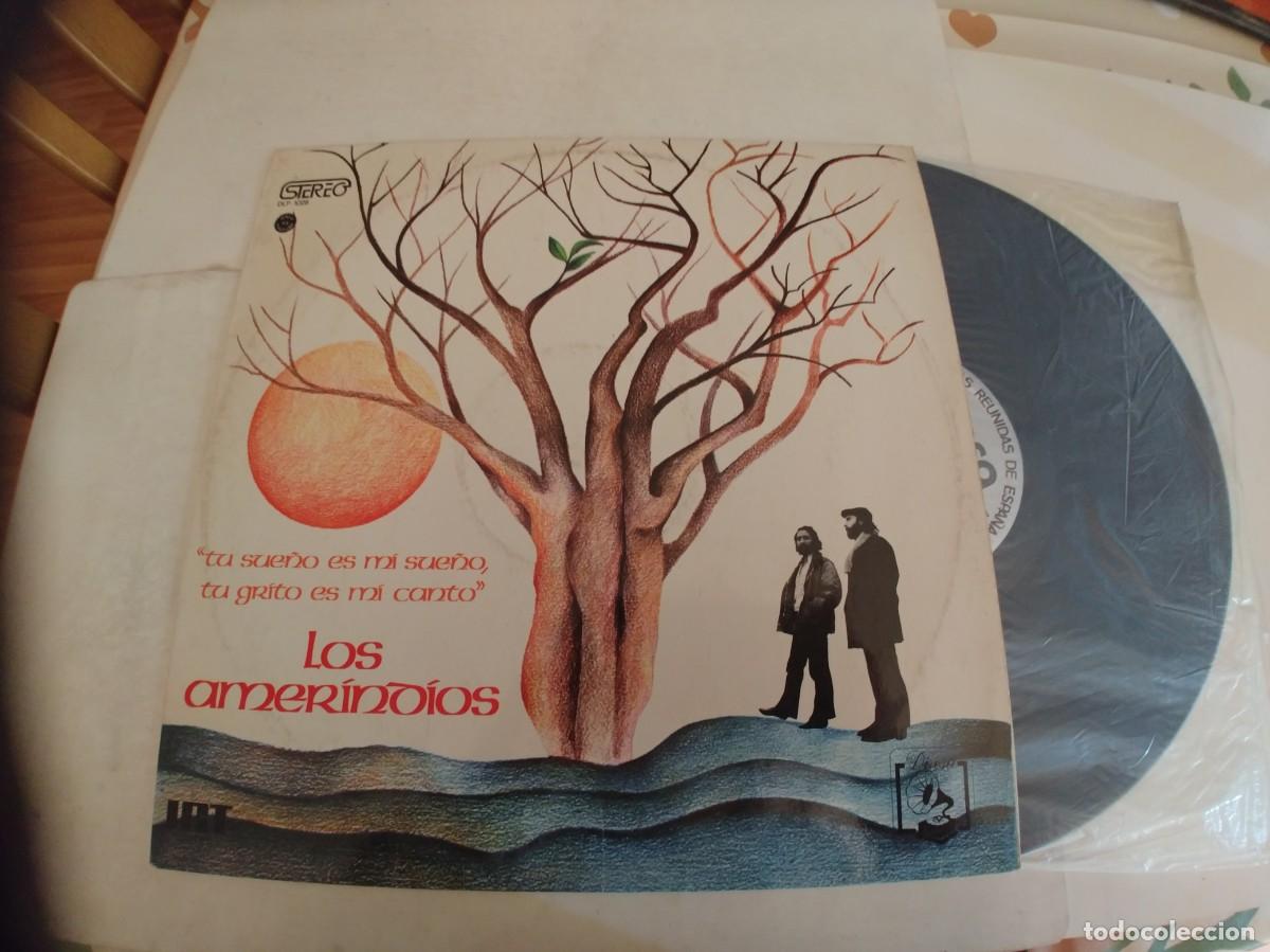Discos de vinilo: LOS AMERINDIOS-LP 1973-ESPA&Ntilde;OL - Foto 1