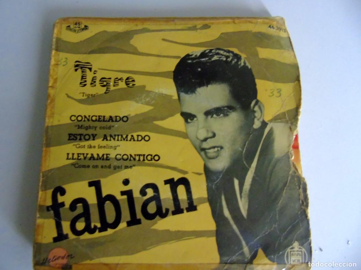 Discos de vinilo: Single FABIAN TIGRE - Foto 1