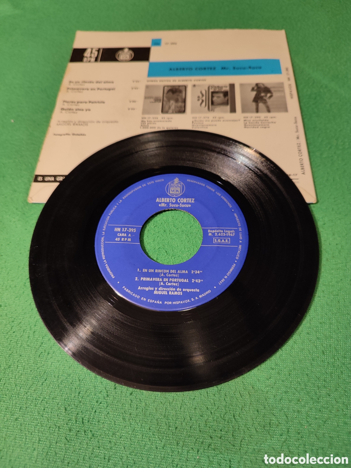 Discos de vinilo: Alberto Cortez - En un rinc&oacute;n del alma + 3 - Foto 2