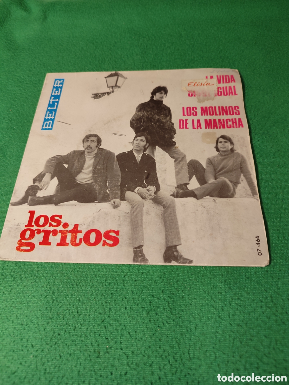 Discos de vinilo: Los Gritos - La vida sigue igual - Foto 1