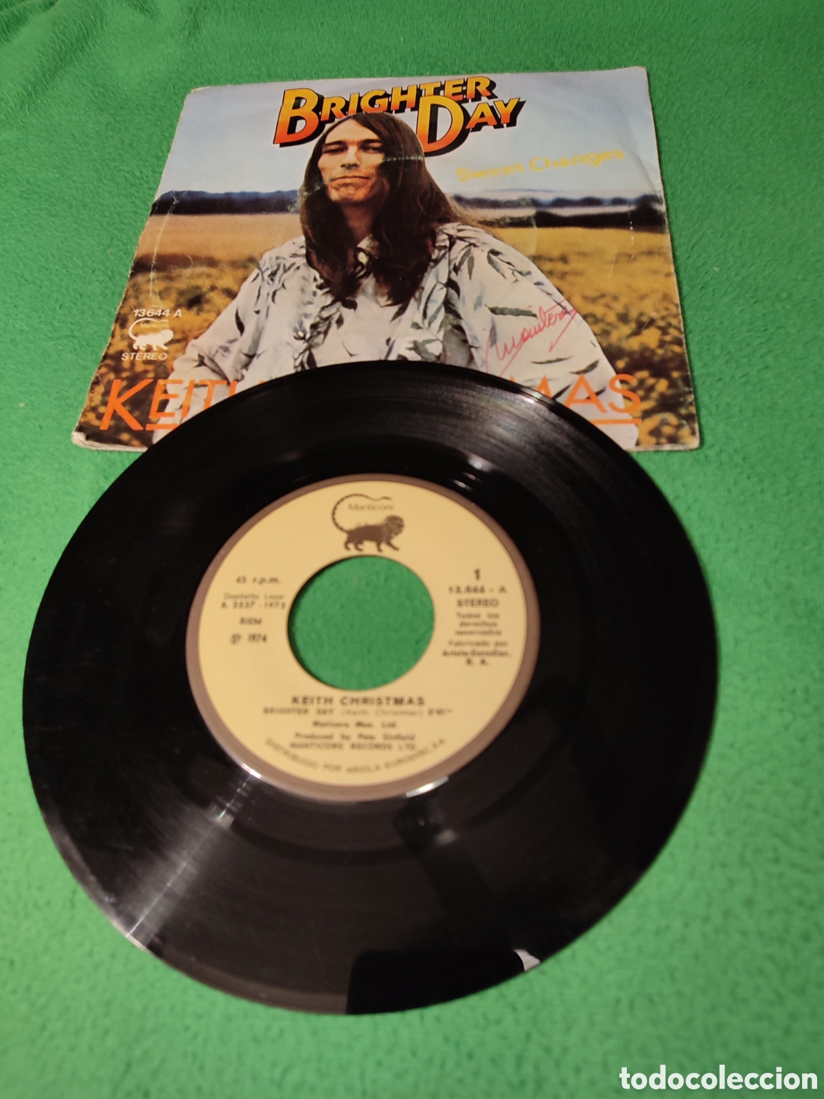 Discos de vinilo: Keith Christmas - Brighter day - Foto 2