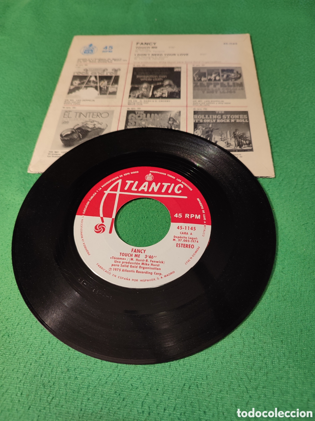 Discos de vinilo: Fancy - Touch me - Foto 2