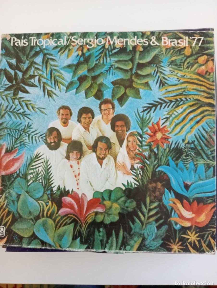 Disques de vinyle: Sergio Mendes & Brasil '77 - Pa&iacute;s Tropical 1974 lp
