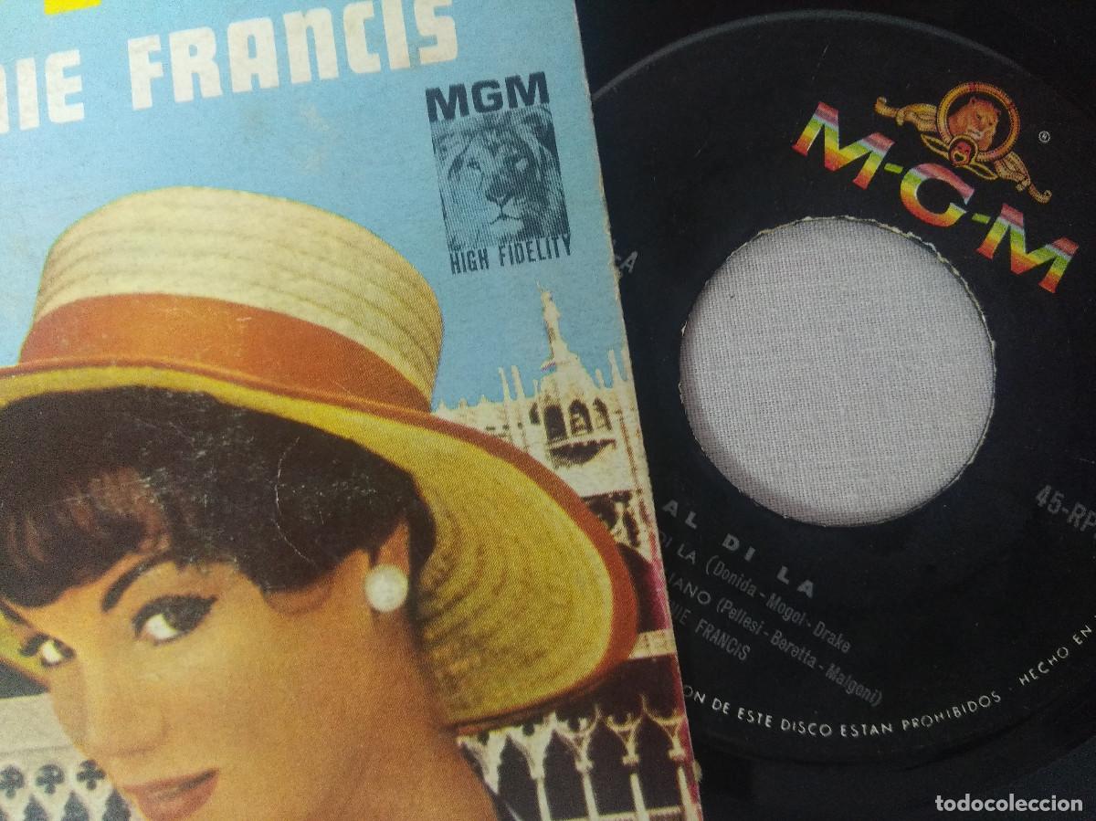 Discos de vinilo: CONNIE FRANCIS/AL DI LA/SINGLE. - Foto 2