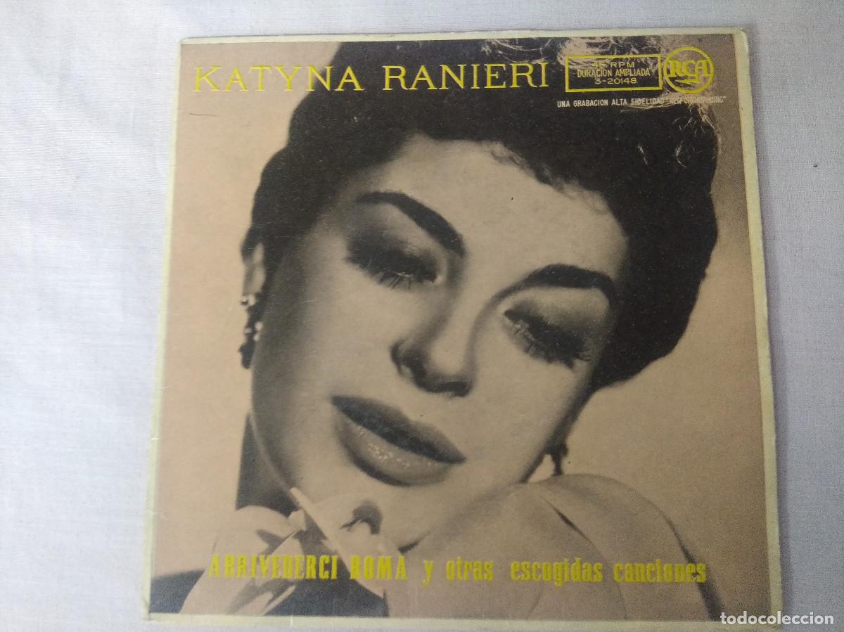 Discos de vinilo: KATYNA RANIERI/ARRIVEDERCI ROMA/SINGLE. - Foto 1