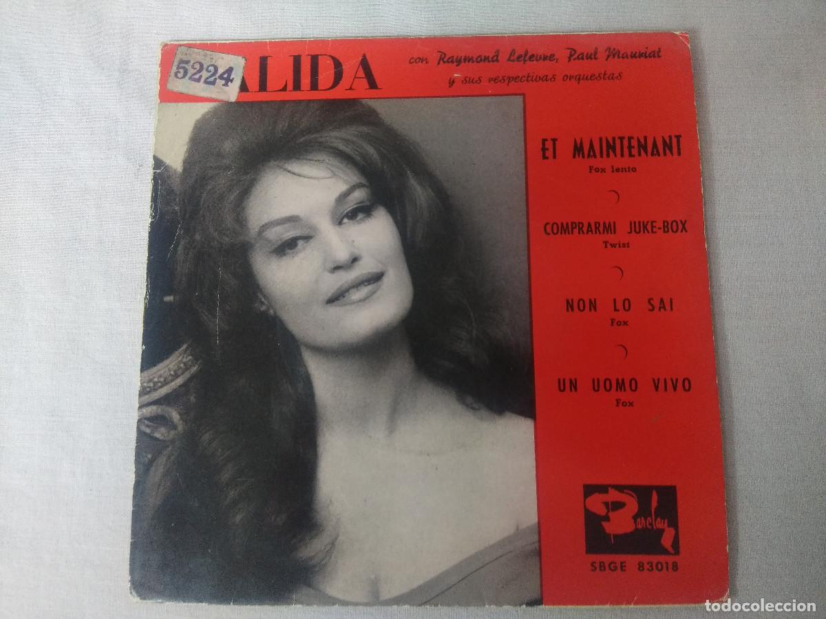 Discos de vinilo: DALIDA/ET MAINTENANT/SINGLE. - Foto 1