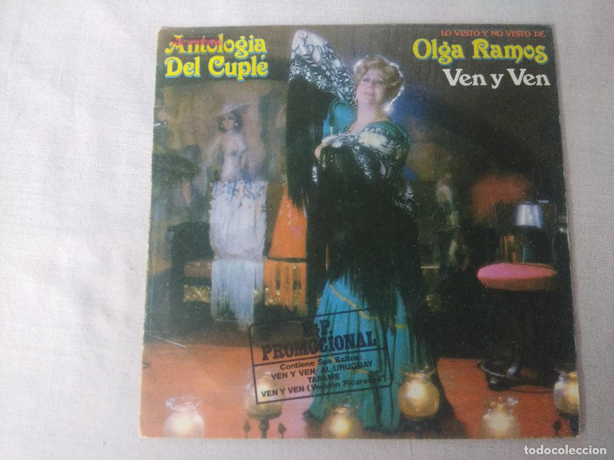 Discos de vinilo: OLGA RAMOS/VEN Y VEN/SINGLE PROMOCIONAL. - Foto 1