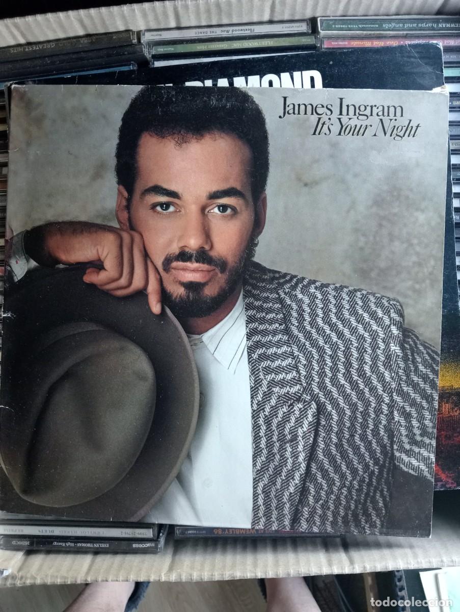 Discos de vinilo: James Ingram - Its Your Night 1983 lp disco - Foto 1