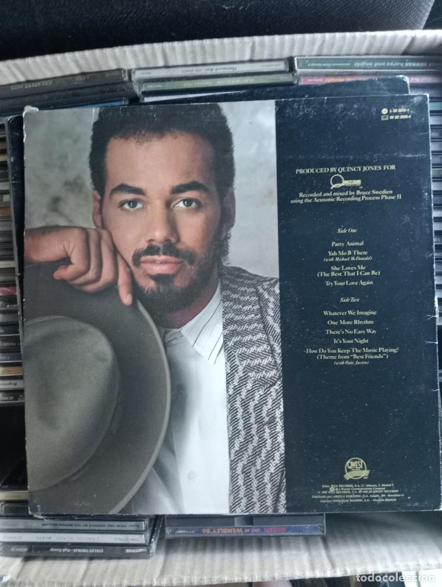 Discos de vinilo: James Ingram - Its Your Night 1983 lp disco - Foto 2
