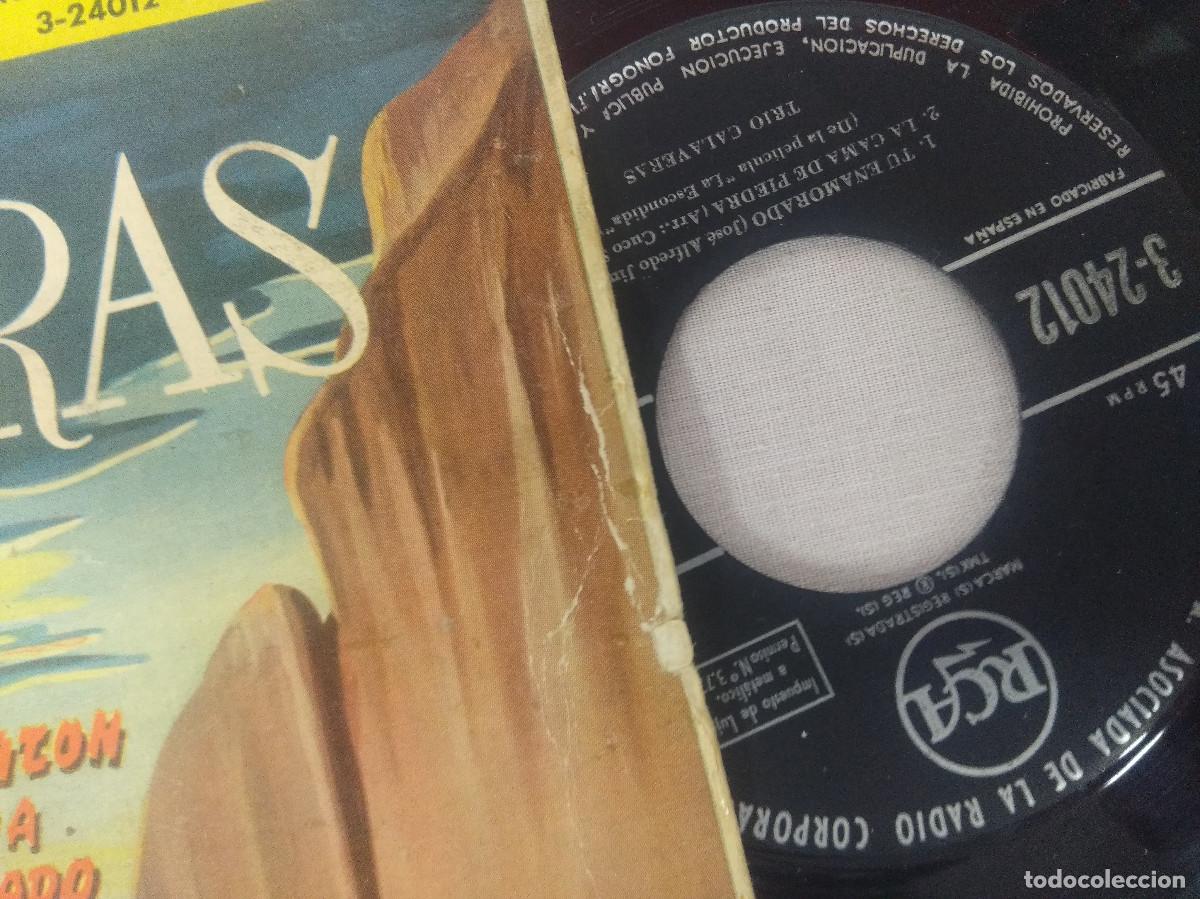Discos de vinilo: TRIO CALAVERAS/CORAZON CORAZON/SINGLE. - Foto 2