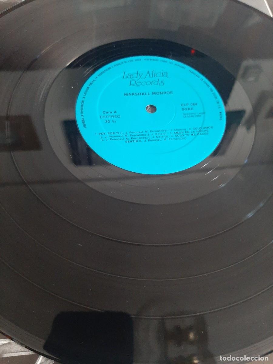 Discos de vinilo: Vinilo MARSHALL MONROE LUJO Y PASION 1987 - Foto 3