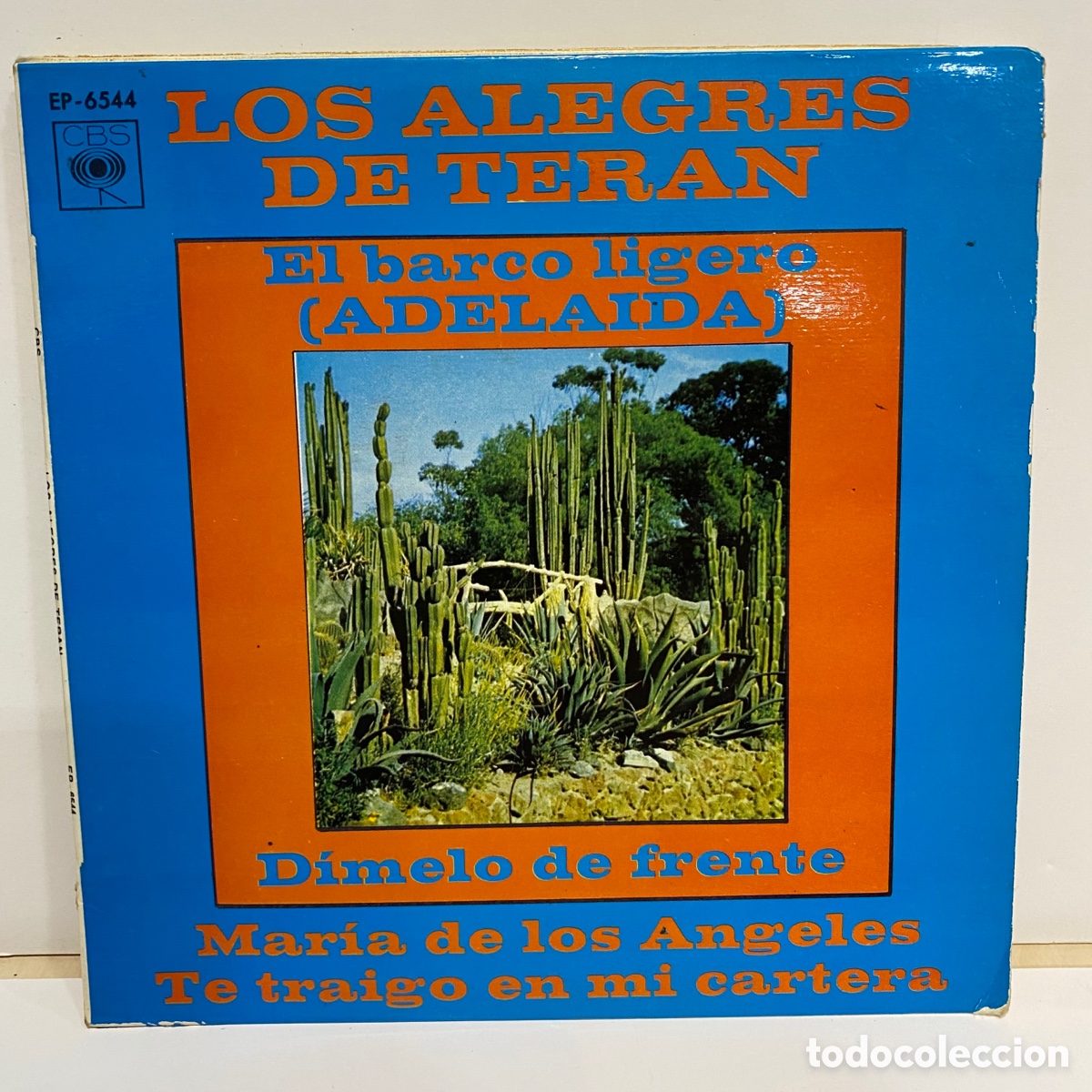 Discos de vinilo: Los Alegres De Ter&aacute;n - El Barco Ligero (Adelaida) (7&rdquo;, EP) - Foto 1
