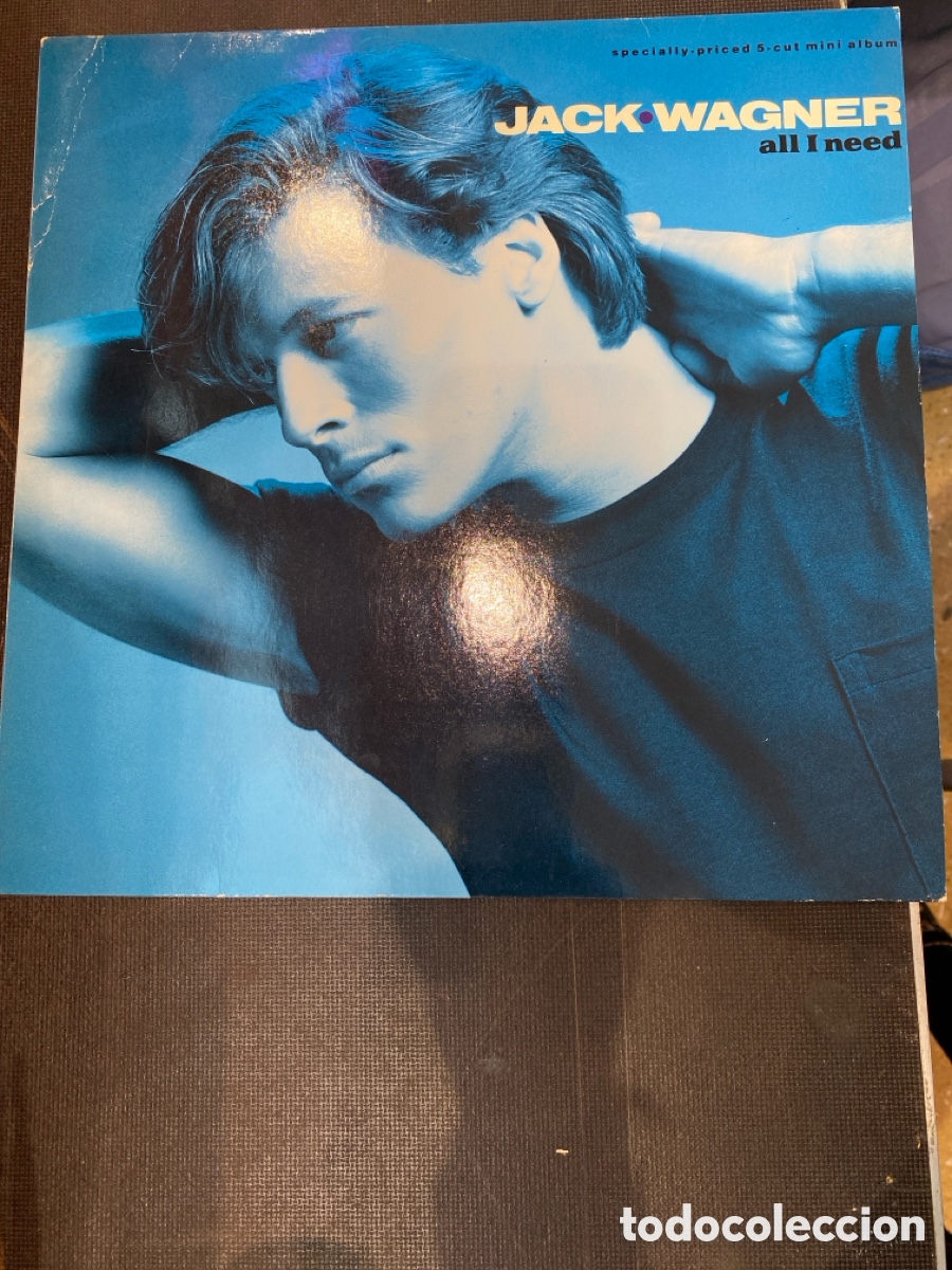 Discos de vinilo: JACK WAGNER - ALL I NEED MAXI SINGLE - Foto 1