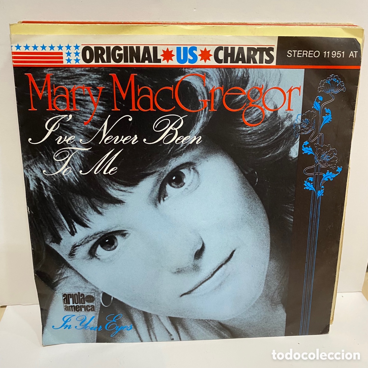 Discos de vinilo: Mary MacGregor - Ive Never Been To Me (7&rdquo;) - Foto 1