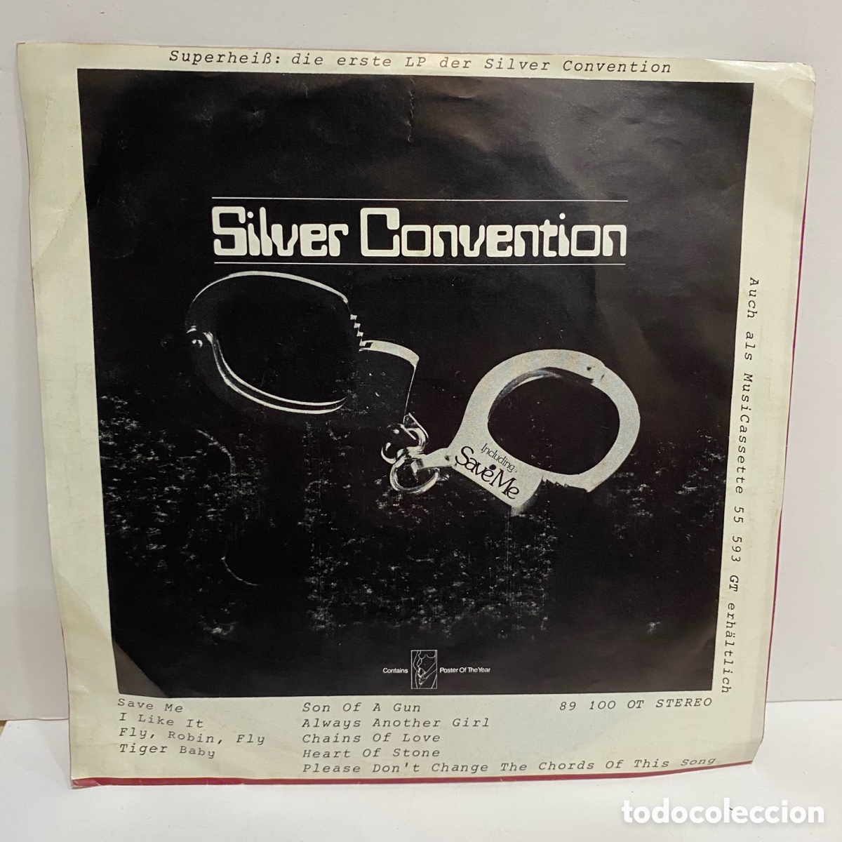 Discos de vinilo: Silver Convention - Get Up And Boogie (7&rdquo;, Single) - Foto 2