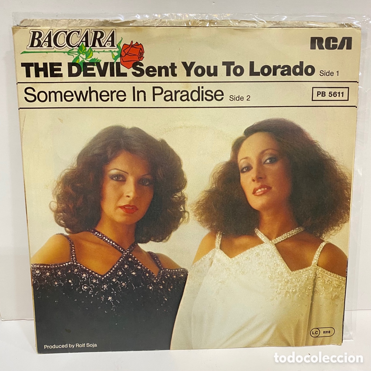 Discos de vinilo: Baccara - The Devil Sent You To Laredo (7&rdquo;, Single) - Foto 1