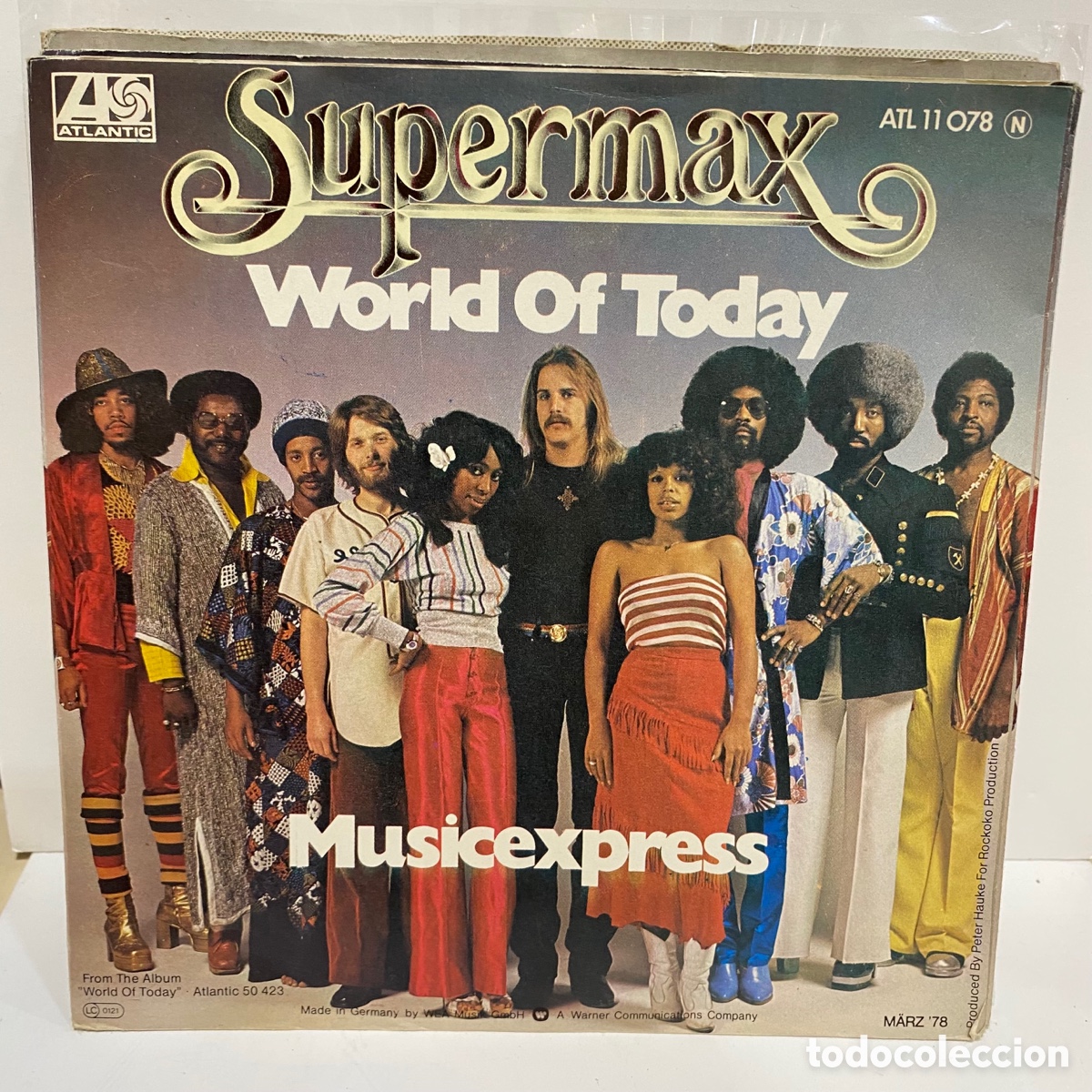 Discos de vinilo: Supermax - World Of Today (7&rdquo;, Single) - Foto 1