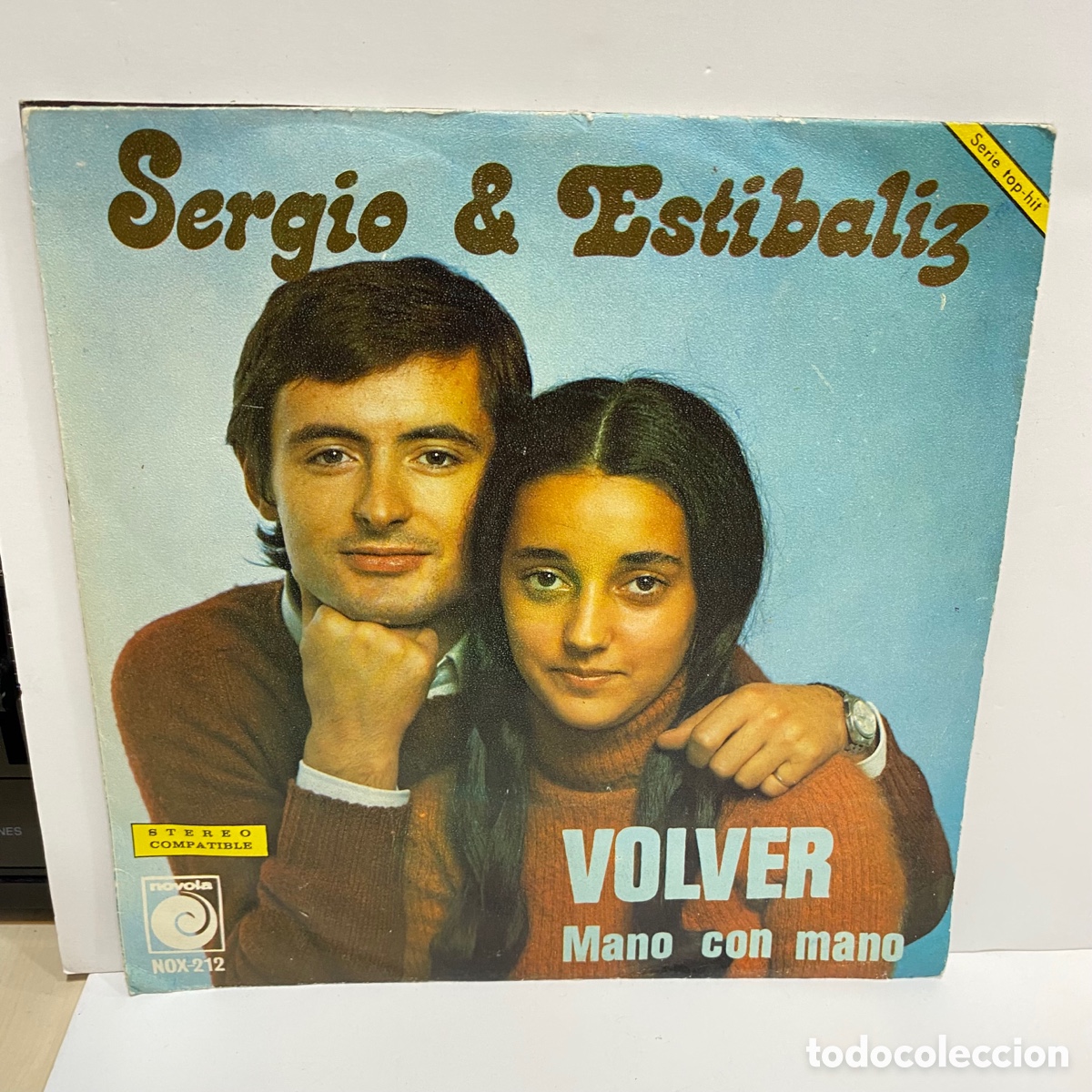 Discos de vinilo: Sergio y Estibaliz - Volver (7&rdquo;, Single) - Foto 1