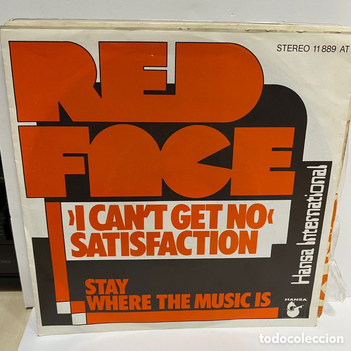 Discos de vinilo: Red Face - (I Cant Get No) Satisfaction (7&rdquo;) - Foto 1