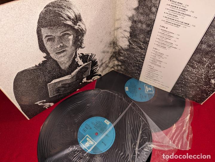 Discos de vinilo: ADAMO La voz de...2LP 1977 EMI Odeon ESPA&Ntilde;A SPAIN gatefold - Foto 2