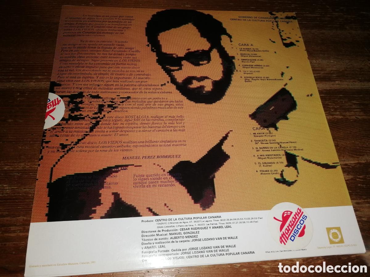 Discos de vinilo: LOS VIEJOS - NOSTALGIA - Foto 2