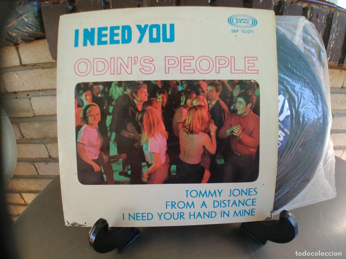 Discos de vinilo: ODINS PEOPLE-EP I NEED YOU +3 - Foto 1