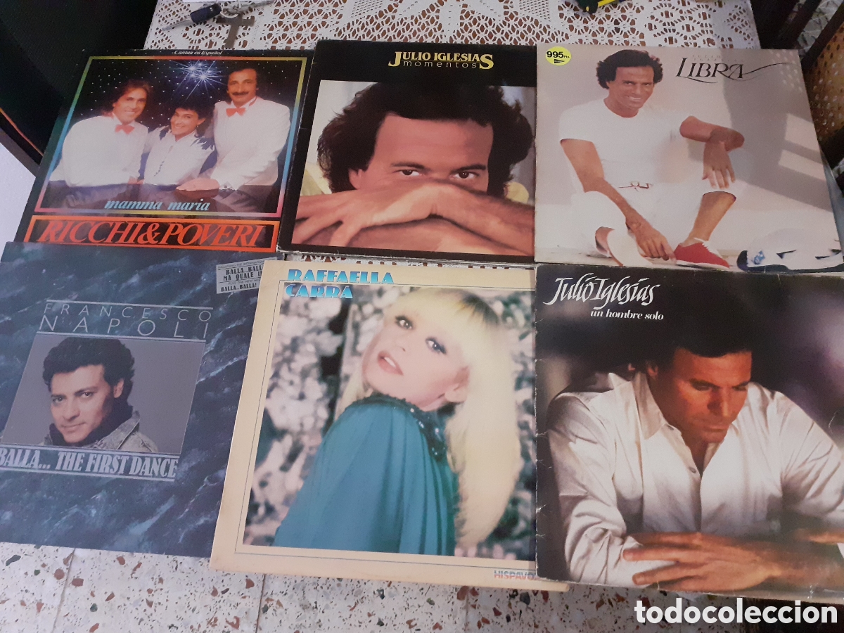 lote 5 discos vinilo pop español. sobre los 80 - Compra venta en  todocoleccion